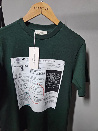 MAISON MARGELIA PREMIUM COTTON T-SHIRT “GREEN”